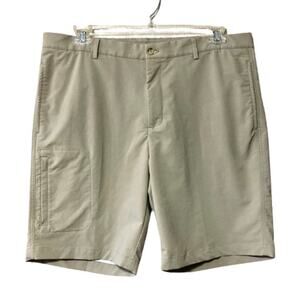 Greg Norman Men's Golf Tennis Core Cargo Hiking khaki Brown Shorts Gorpcore 38